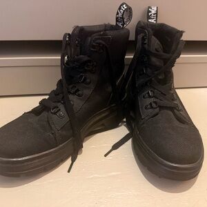 Dr. Martens Black Lace-Up Boots